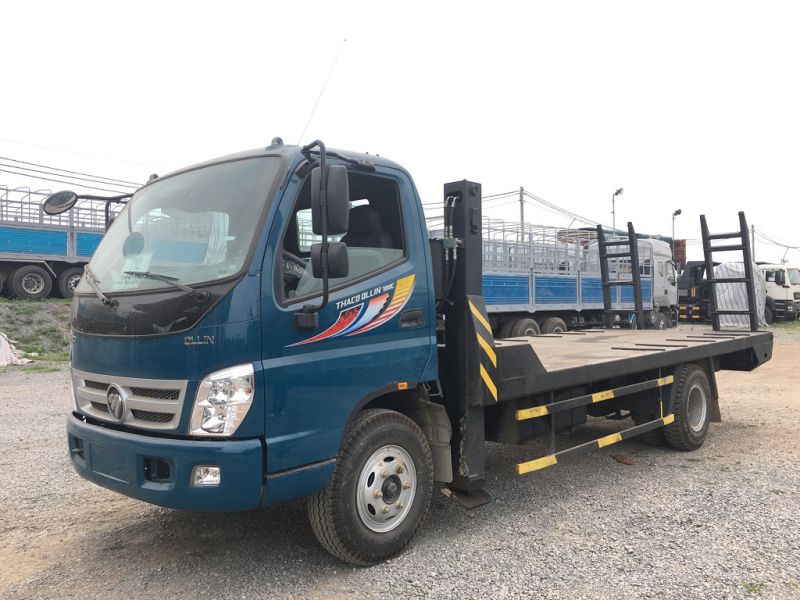 Xe chở máy công trình Foton Thaco Ollin 700c